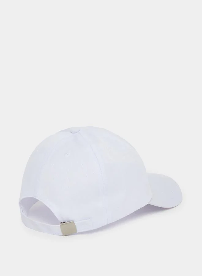Styli  White Embroidered Baseball Cap for Men | Best Price UAE